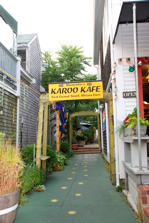 Sanette’s Karoo Café in provincetown, Massachusetts