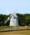 The Higgins Farm Windmill in brewster, MA