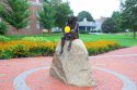 Statue of Indian in Hyannis, MA