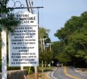 Old Kings Highway in west barnstable, MA